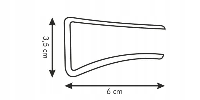 Klamry do obrusu plastikowe PRESTO, 4 szt. Typ obrus