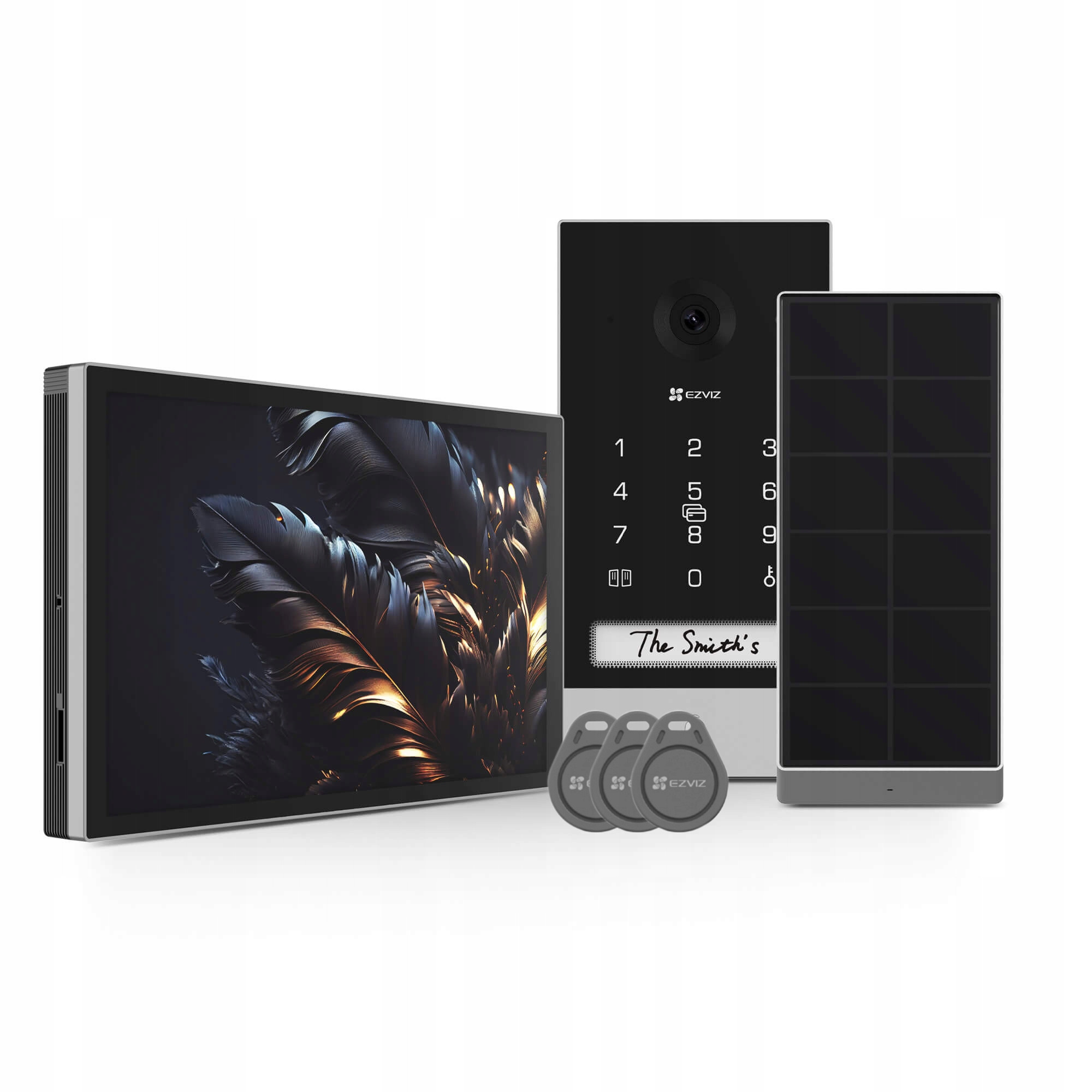 Bezdrátový videotelefonový set Ezviz EP7 se solárním panelem