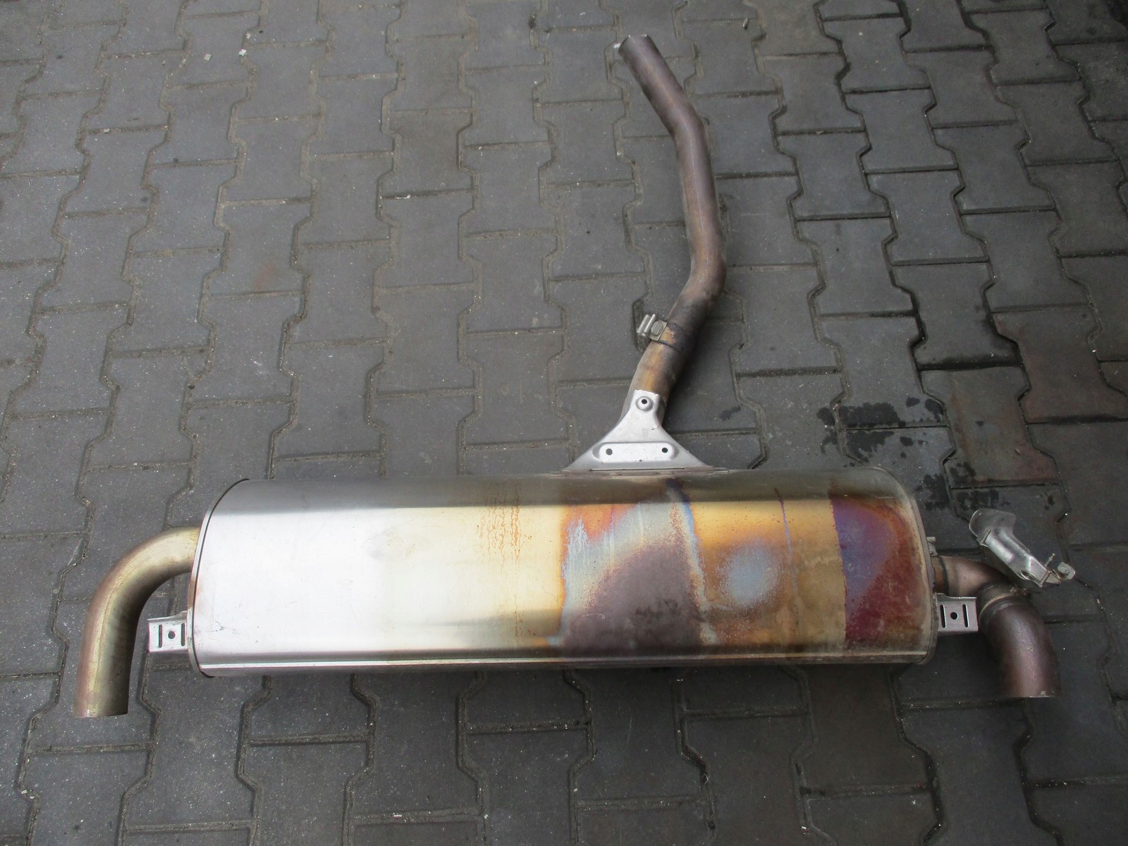 muffler, exhaust JAGUAR XE DAM191 XBWN0
