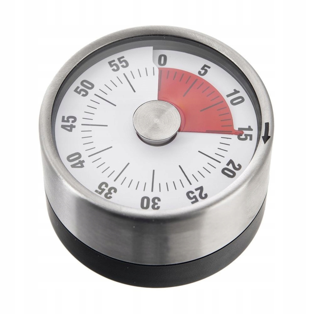Kuchyňská minutka s analogovým magnetem 6 cm