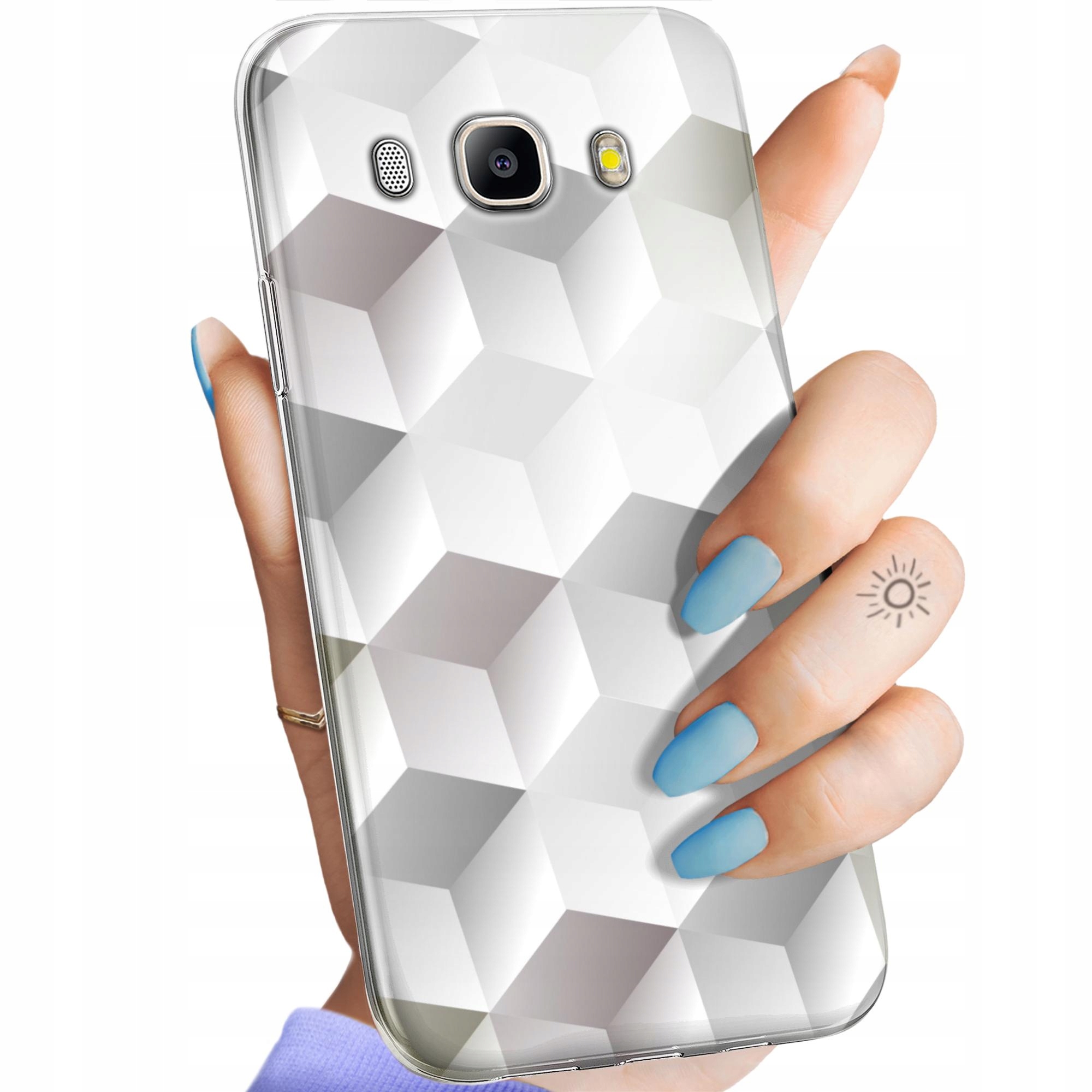 Etui Do Samsung J5 2017 J530 3D Geometryczne Iluzja Obudowa Case