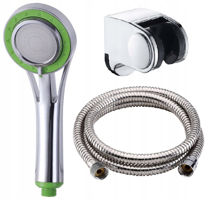 

Zestaw prysznicowy słuchawka uchwyt wąż natrysk