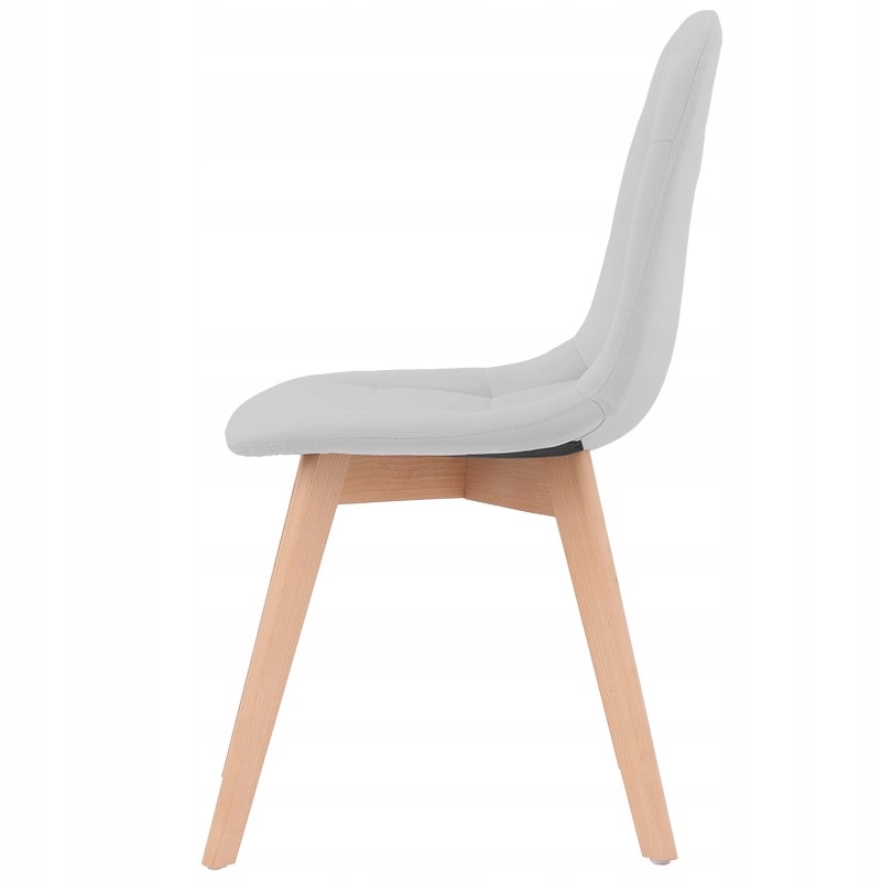 KRZESŁO TAPICEROWANE WELUROWE PIKOWANE DO SALONU JADALNI SKANDYNAWSKIE LOFT Szerokość siedziska 40 cm