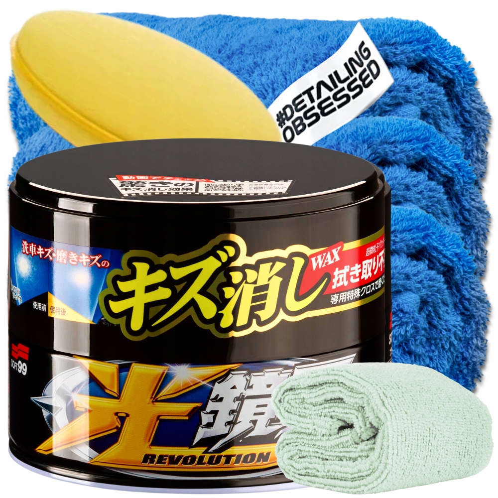 

SOFT99 New Scratch Clear Wax maskuje i zabezpiecza