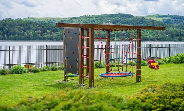 HUŚTAWKA BOCIANIE GNIAZDO 120cm do 150kg MOCNA Z grubych lin Materiał inny