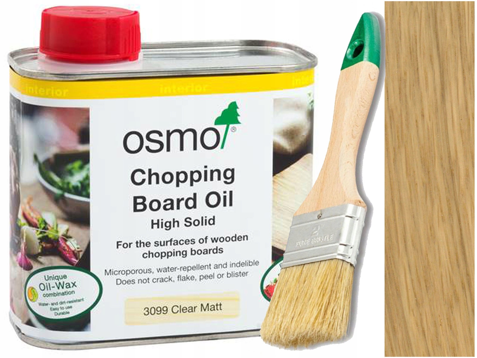 

Olej Desek do Krojenia Bezbarwny Mat Osmo 3099 0,5