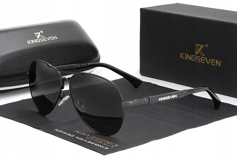 

Okulary Polaryzacyjne Pilotki Aviator Kingseven E4