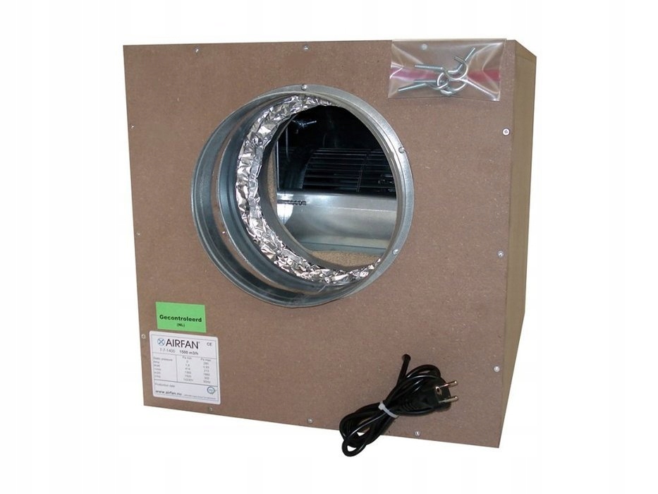 Wentylator Promieniowy radialny Soft-box 1x Ø 315mm 2x Ø 250mm 5000m3/h