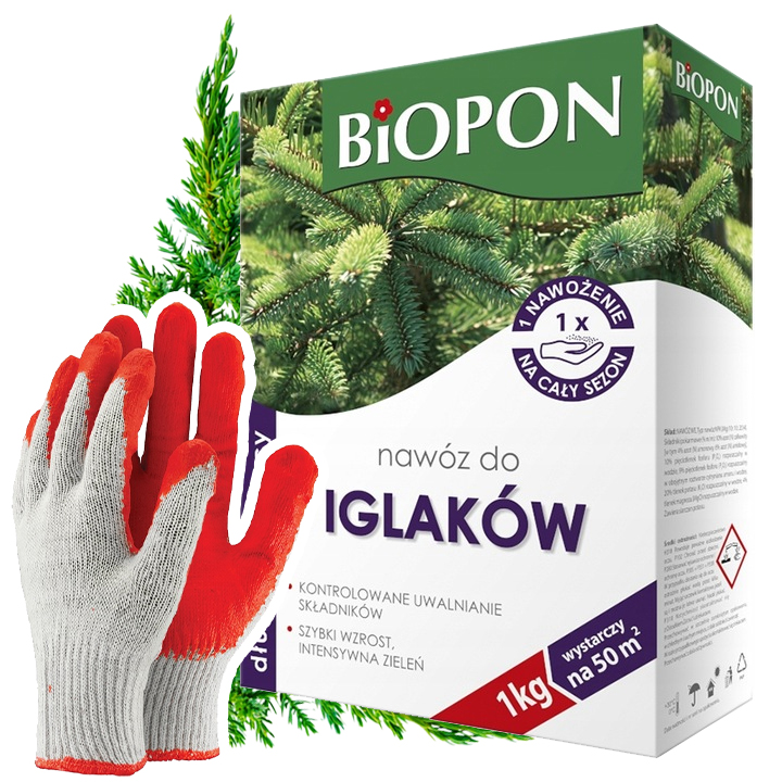 BIOPON nawóz długo działający do iglaków 1kg
