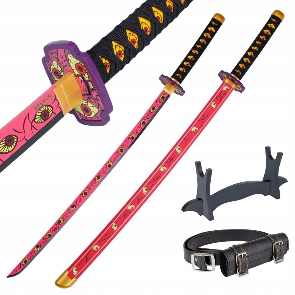 Meč Katana Demon Slayer Kokushibo's Kyokokukamusari dřevěný JT10001-A