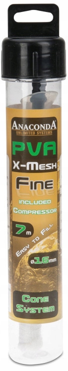 Tunel Anaconda Siatka Pva X-mesh Cone 16mm 7m