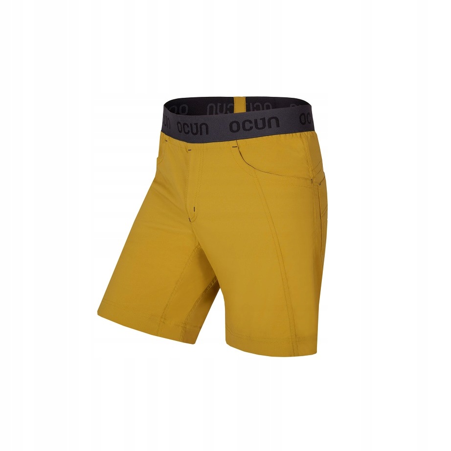 Pánské lezecké kraťasy Ocún Mánia Shorty Yellow Dried Tobacco|L