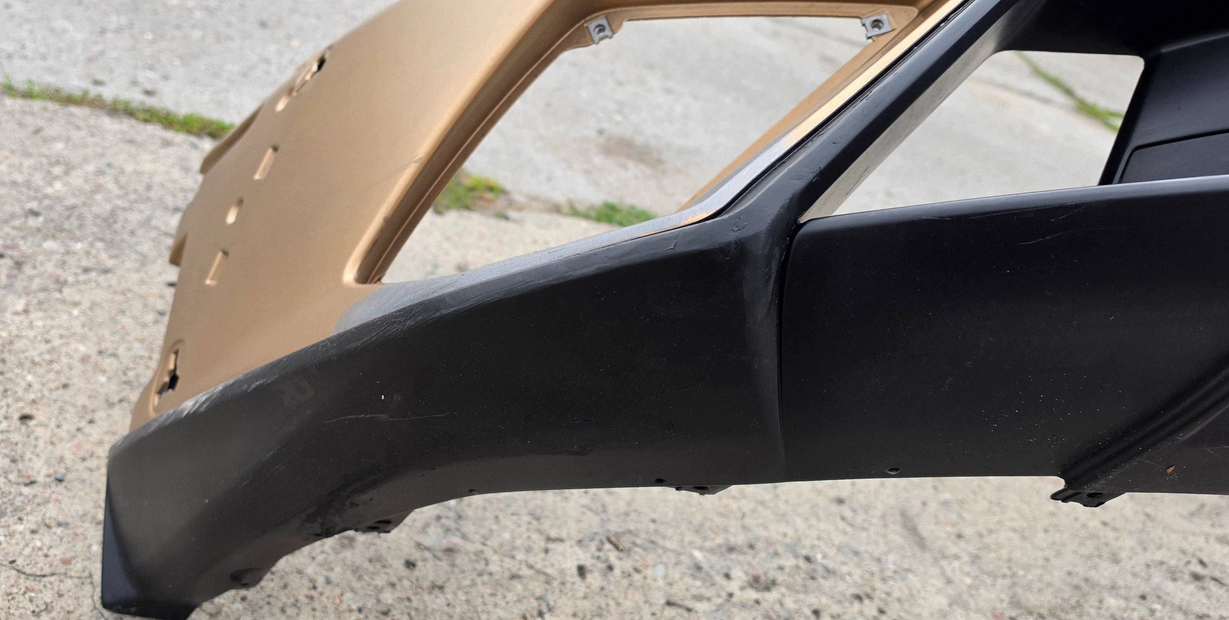 Lamborghini LP Huracan Sterrato 4t0807103a front bumper