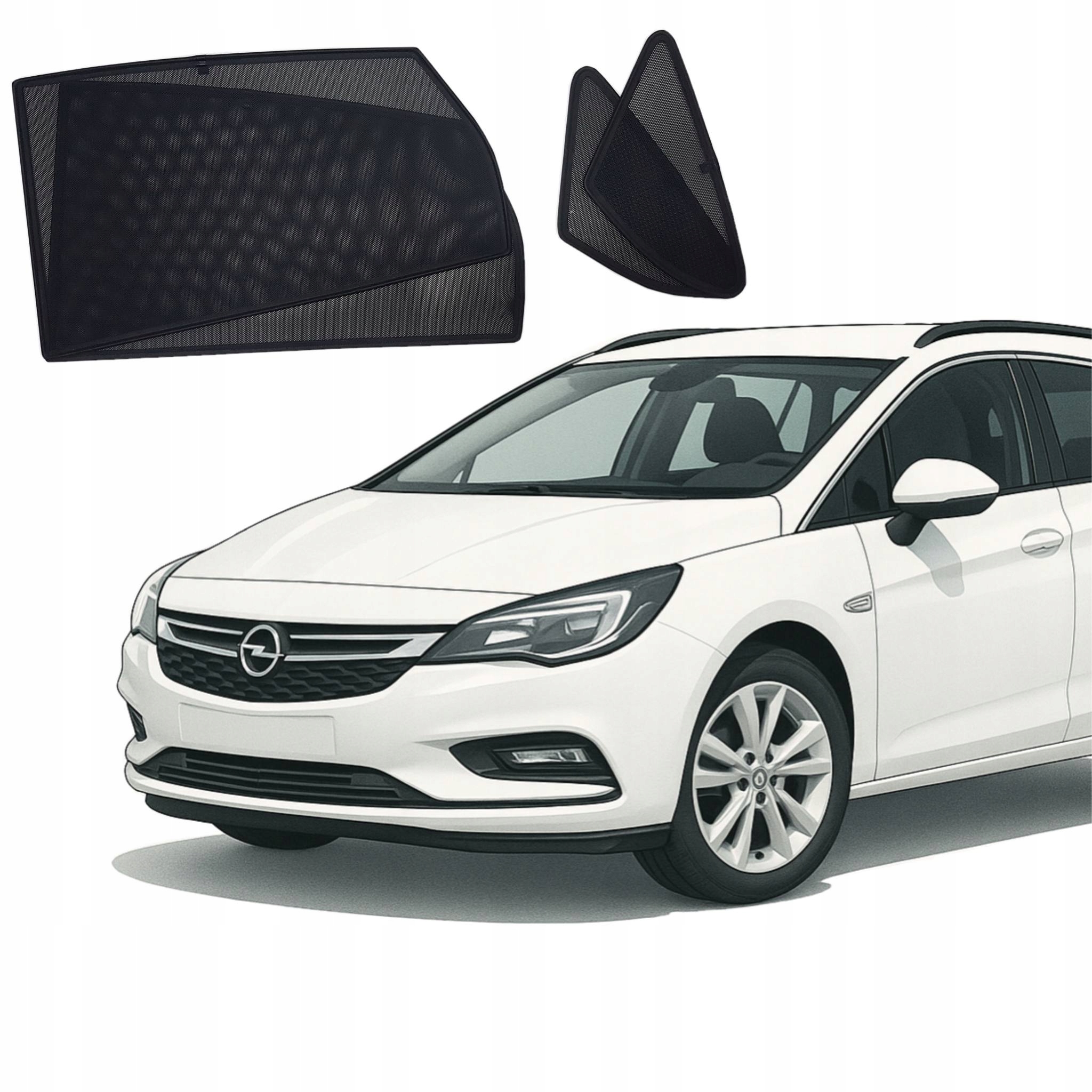 Sluneční clony Opel Astra K 5 kombi, rolety, clony na sklo auta