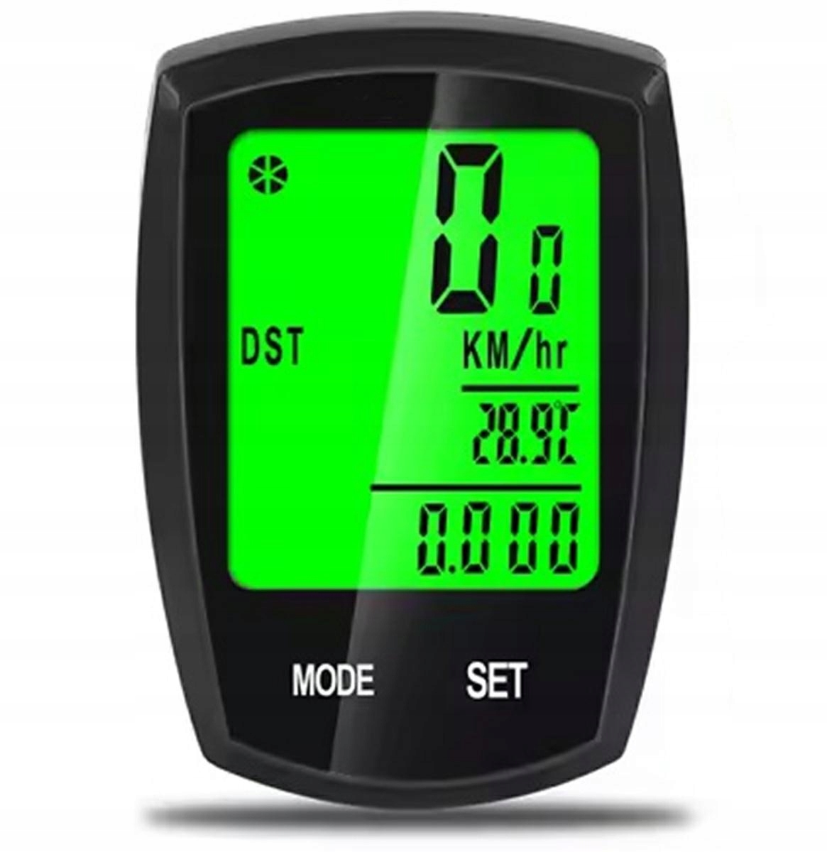 Licznik Rowerowy Bezprzewodowy Na Rower Do Roweru Termometr Tryb Nocny LCD