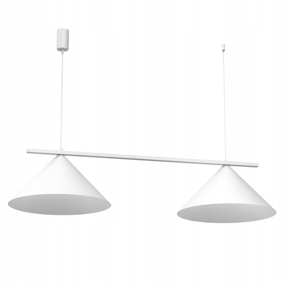 Závesná lampa Milagro Capital biela 2xGX53 23 cm
