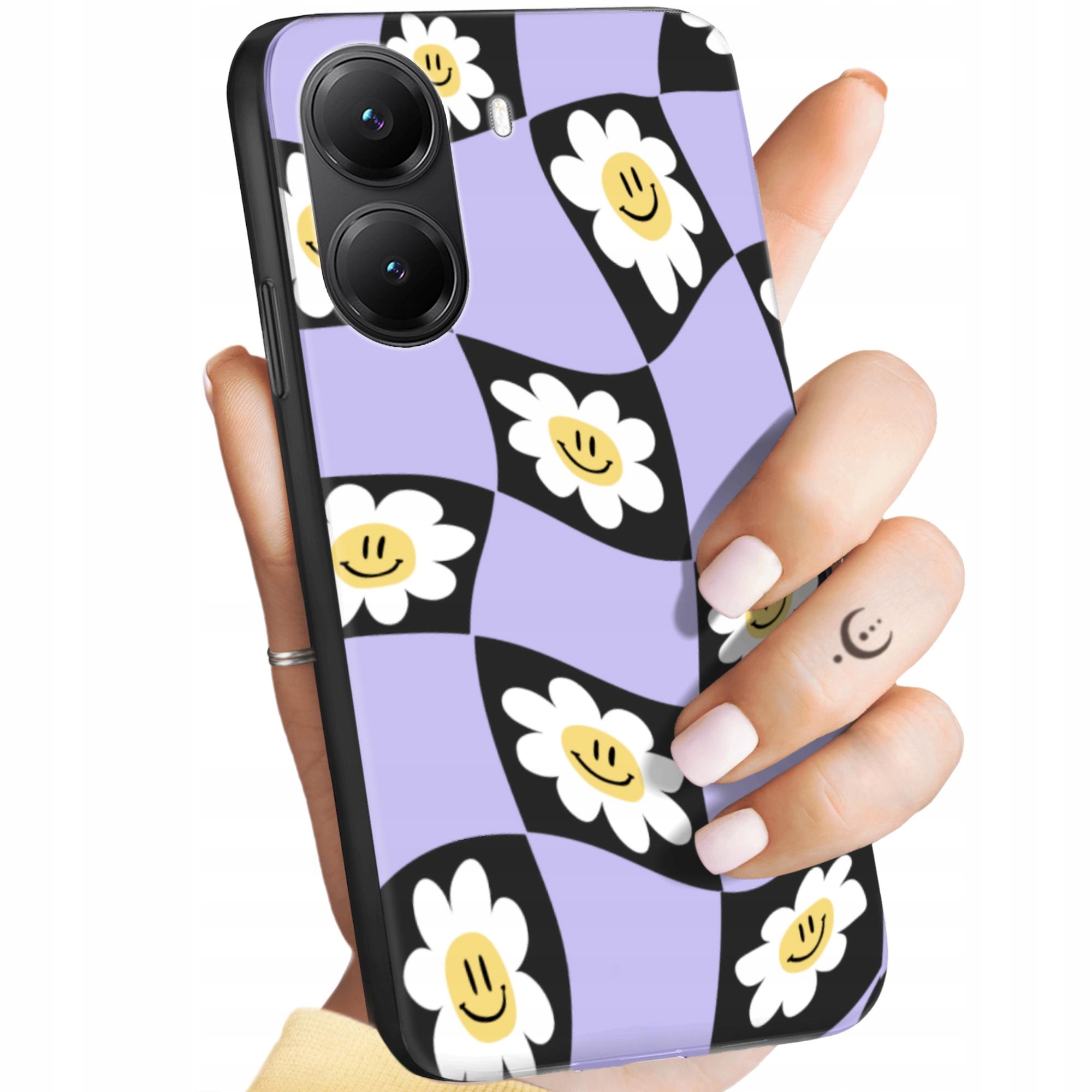 Etui Matowe Do Xiaomi Poco X7 Pro TOP50 Z Nadrukiem Wzorki +szkło