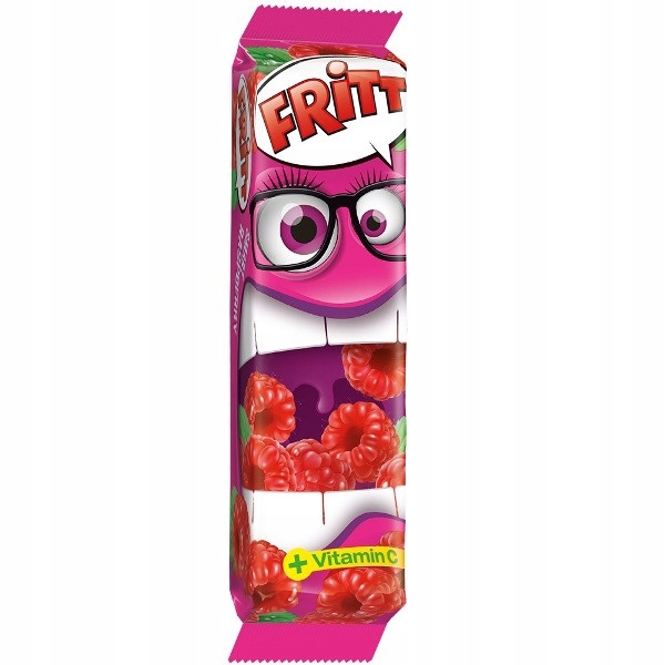Fritt Himbeer Rozpuszczalna Guma do Żucia 70 g — 4