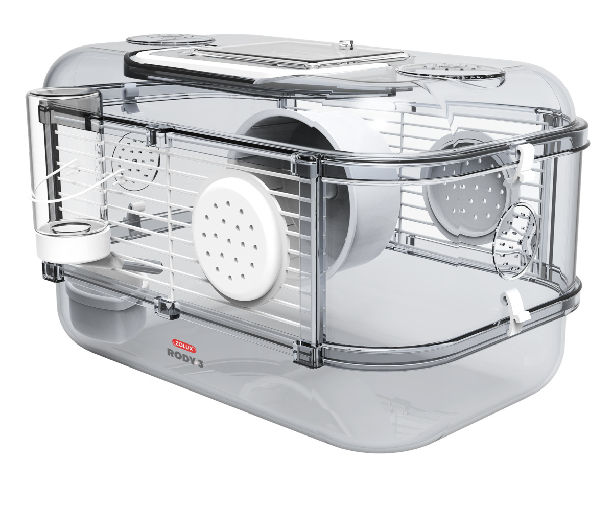 Zolux Klatka dla chomika, myszki Rody 3 Mini kol. biały