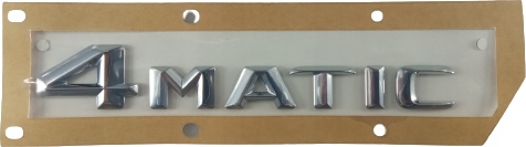 EMBLEMAT NAPIS MERCEDES 4MATIC