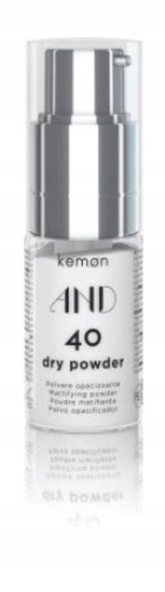 Kemon AND 40 Dry Powder 5g Puder Matujący Objętość