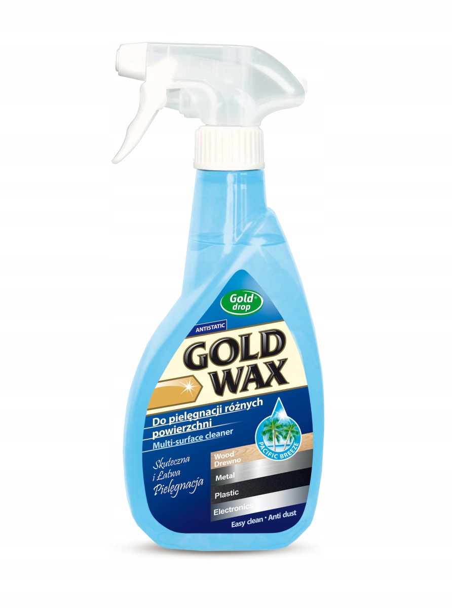 

Gold wax antistatic 400ml do różnych powierzchni