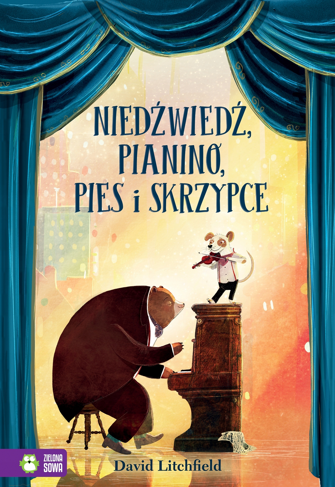 

Niedźwiedź, pianino, pies i skrzypce D. Litchfield