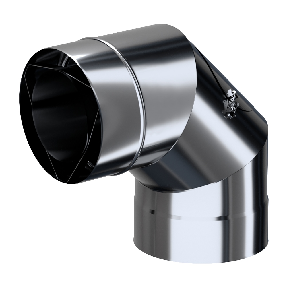 Adam Gas Koleno s revíziou 100/150 90°