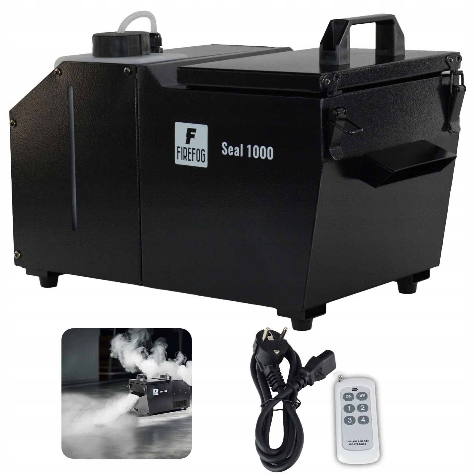 Wytwornica dymu ciężkiego 1000W DMX pilot niski dym na pierwszy taniec