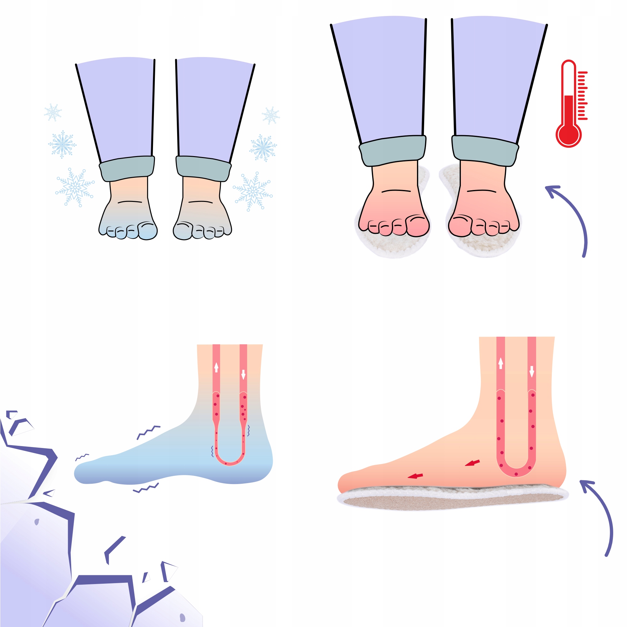 Zimowe wkładki do butów z obszyciem wełna naturalna ciepłe dla dzieci r 28 Stan opakowania oryginalne