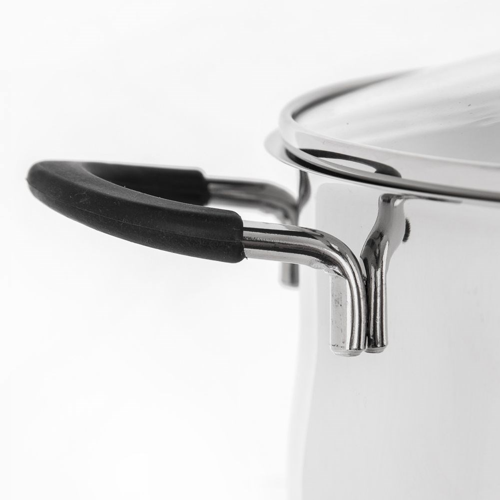 Garnki ORION DALIE stalowe nierdzewne 18/10 zestaw komplet garnków PREMIUM Liczba elementów w zestawie 10