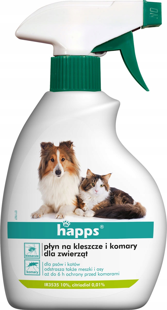 

Środek Płyn Dla Zwierząt Na Komary Kleszcze Happs
