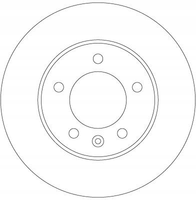 TARCZA HAMULCOWA TYŁ DF6120 TRW NISSAN OPEL MOVANO Liczba tarcz w ofercie 1