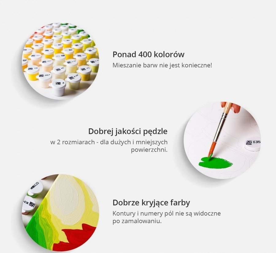 Obraz do malowania po numerach Kot Portret HIT Marka Inna