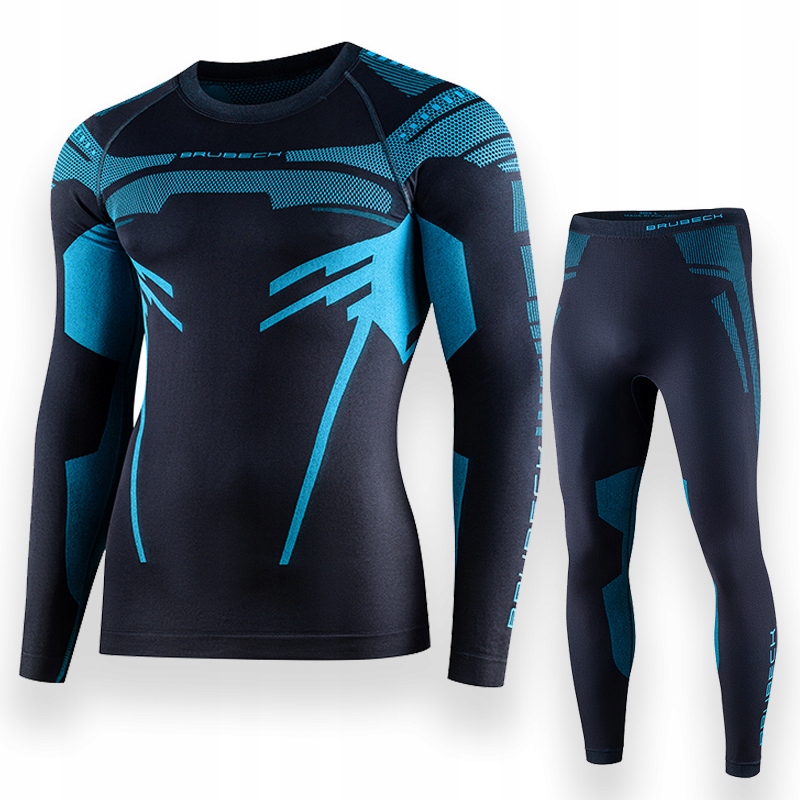 Brubeck Dry Komplet bielizny bielizna termoaktywna termo treningowa r.L