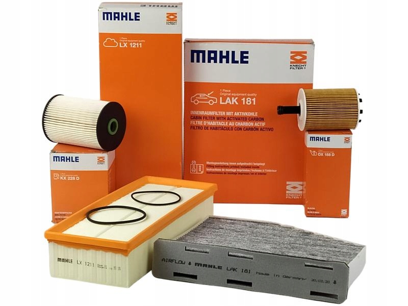 188D - AUDI A3 1.9 TDI 2.0 TDI комплект фильтров KNECHT Carbon