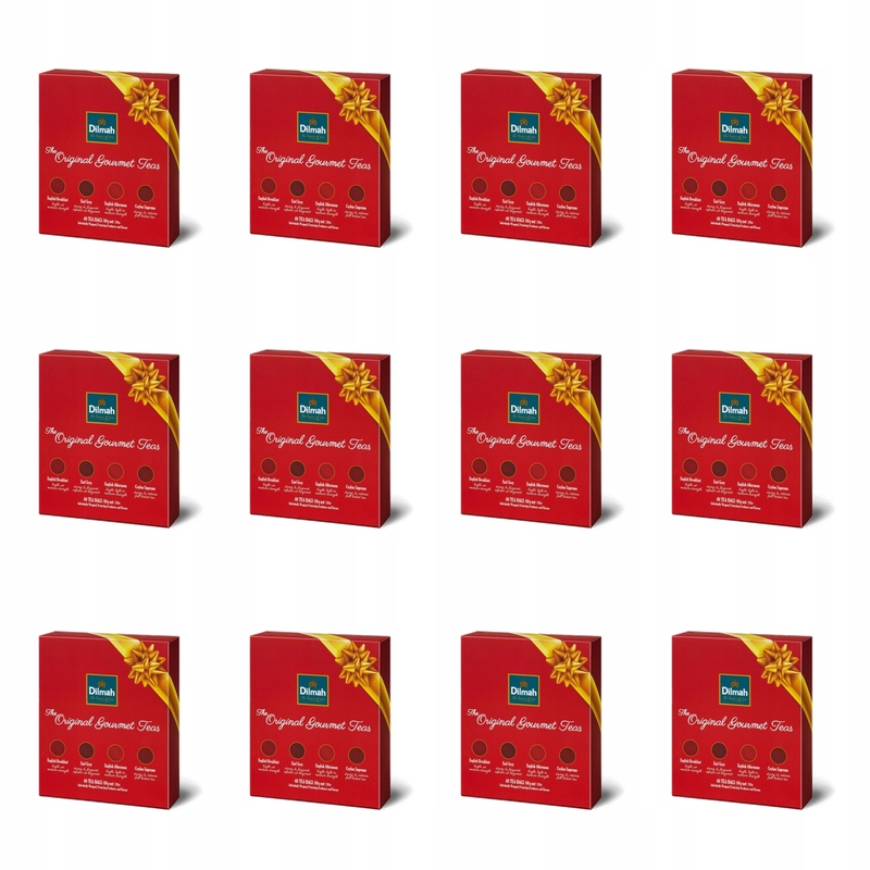 Dilmah Original Gourmet Teas Gift Pack 40x2 g X12