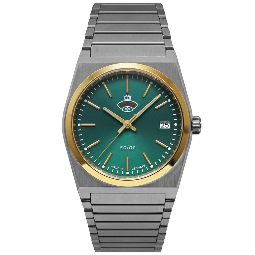 Nový originální pánské hodinky Ruhla 1929 Space Control 4643M-4 Solar