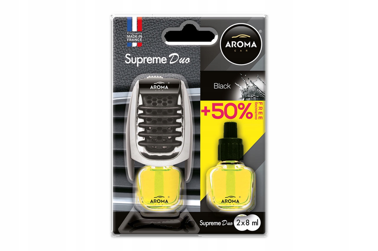 

Odświeżacz Zapach Męskich Perfum Aroma Supreme 2x8