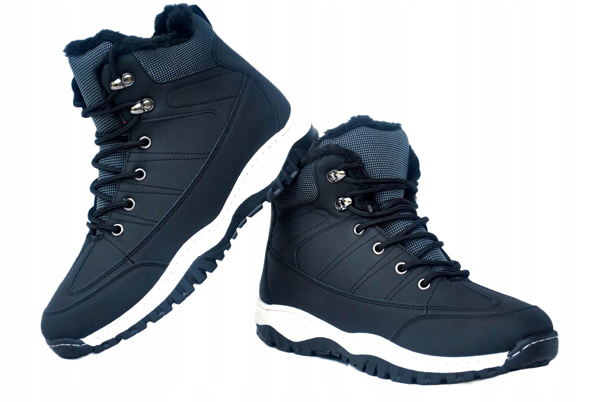 

Buty Ocieplane Zimowe Śniegowce Treking Szyte Nev