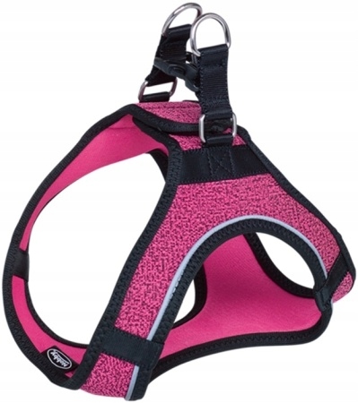 Szelki dla psa Nobby Cayo S-m 38-44cm, 40-45cm różowe