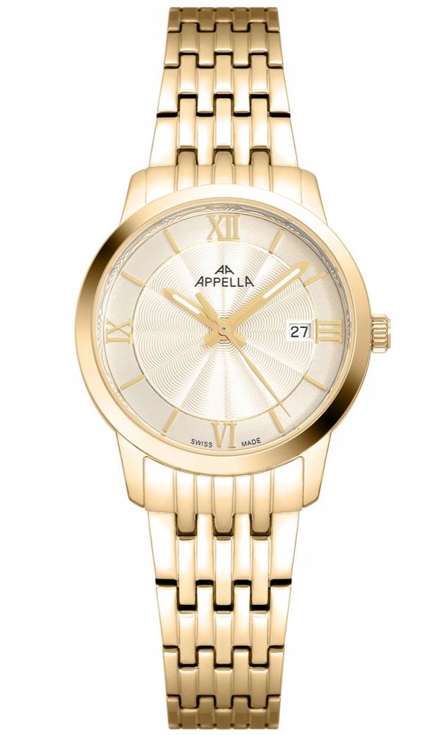 Nové Originální dámské hodinky Appella L32005.1161Q gravírování