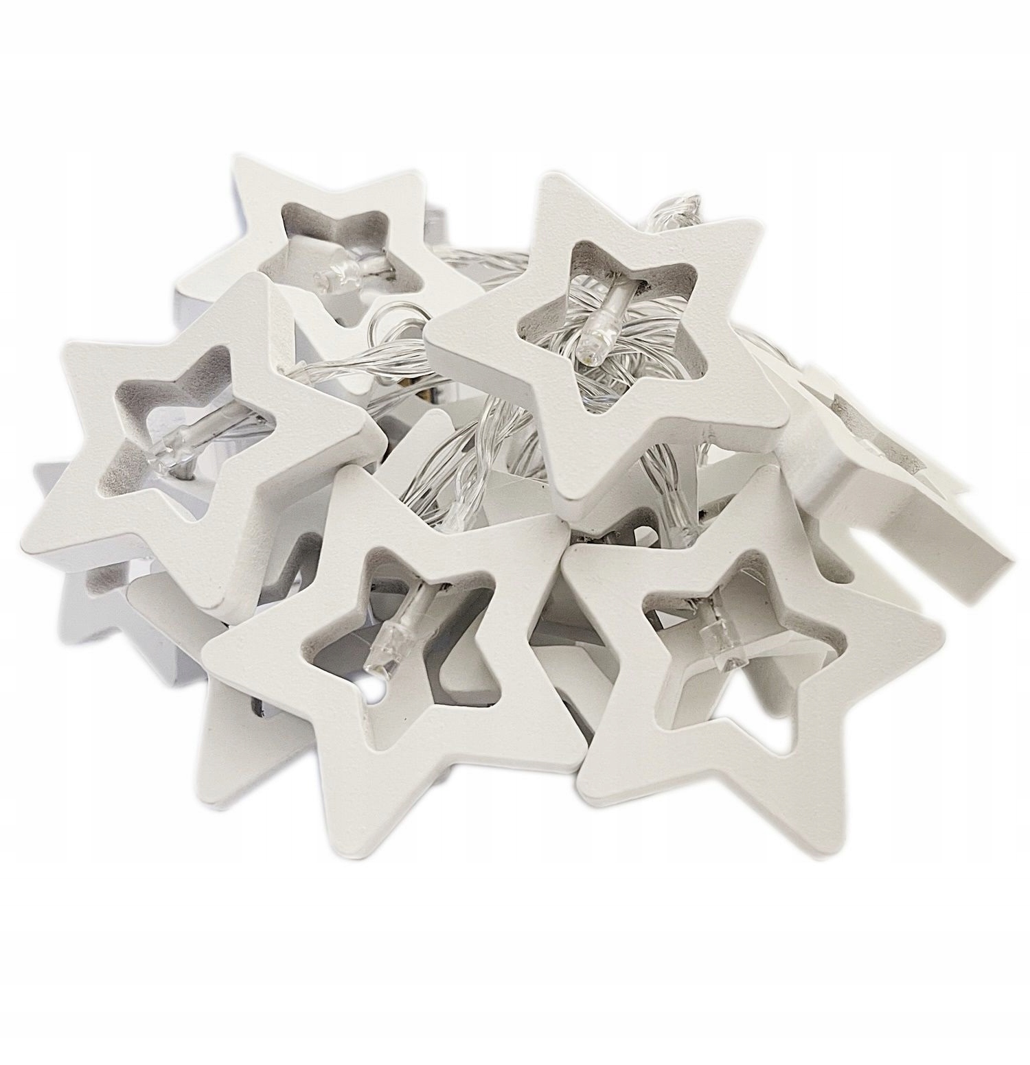 LAMPKI CHOINOWE GWIAZDKI 20 LED GWIAZDA BATERIE BC