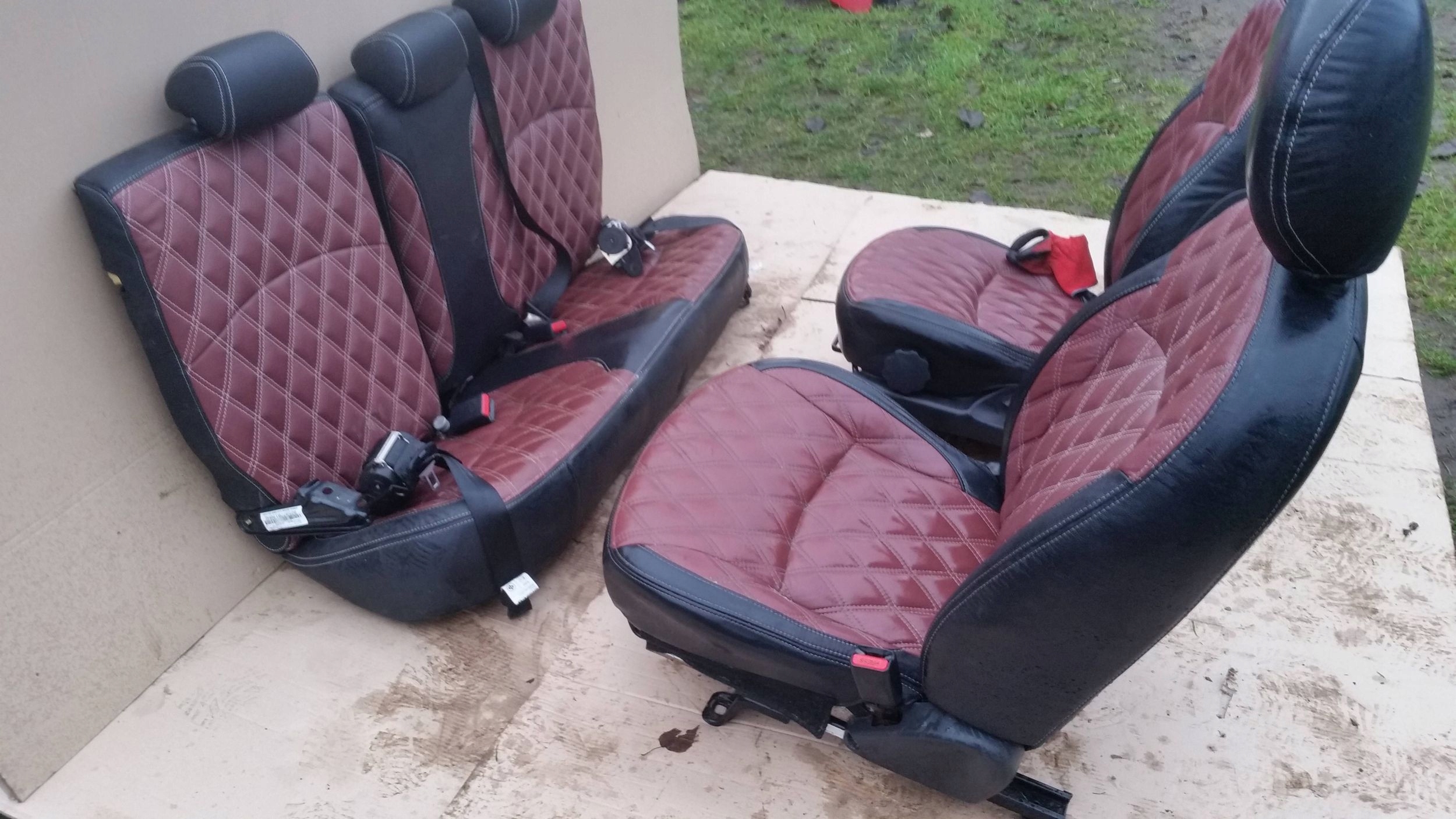 комплект mitsubishi SPACE STAR кожа