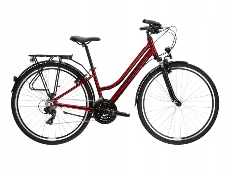 Rower Kross Trans 1.0 Lady 19"rubinowy