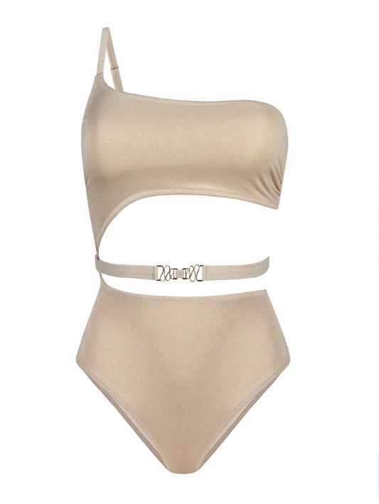 Monokini plavky Feba z tkaniny lurex FL29/641 vel. M