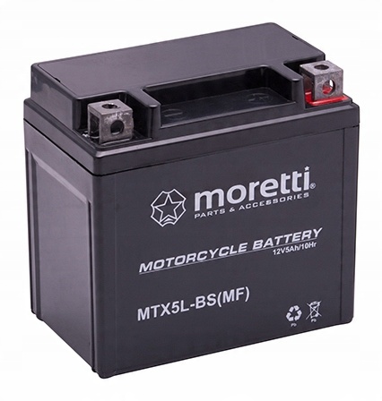 

Moretti Akumulator Agm (Gel) YTX5L-BS 12V 5Ah