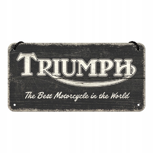 

Zawieszka Triumph Logo Black Wood Motor