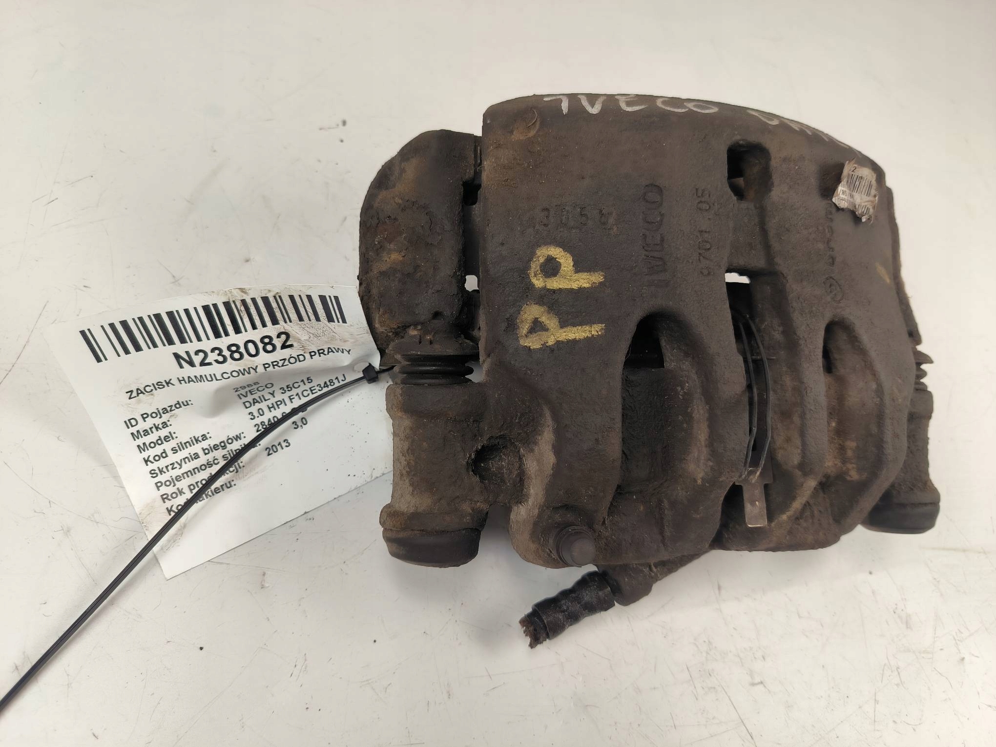 caliper brake front right IVECO DAILY 35C15