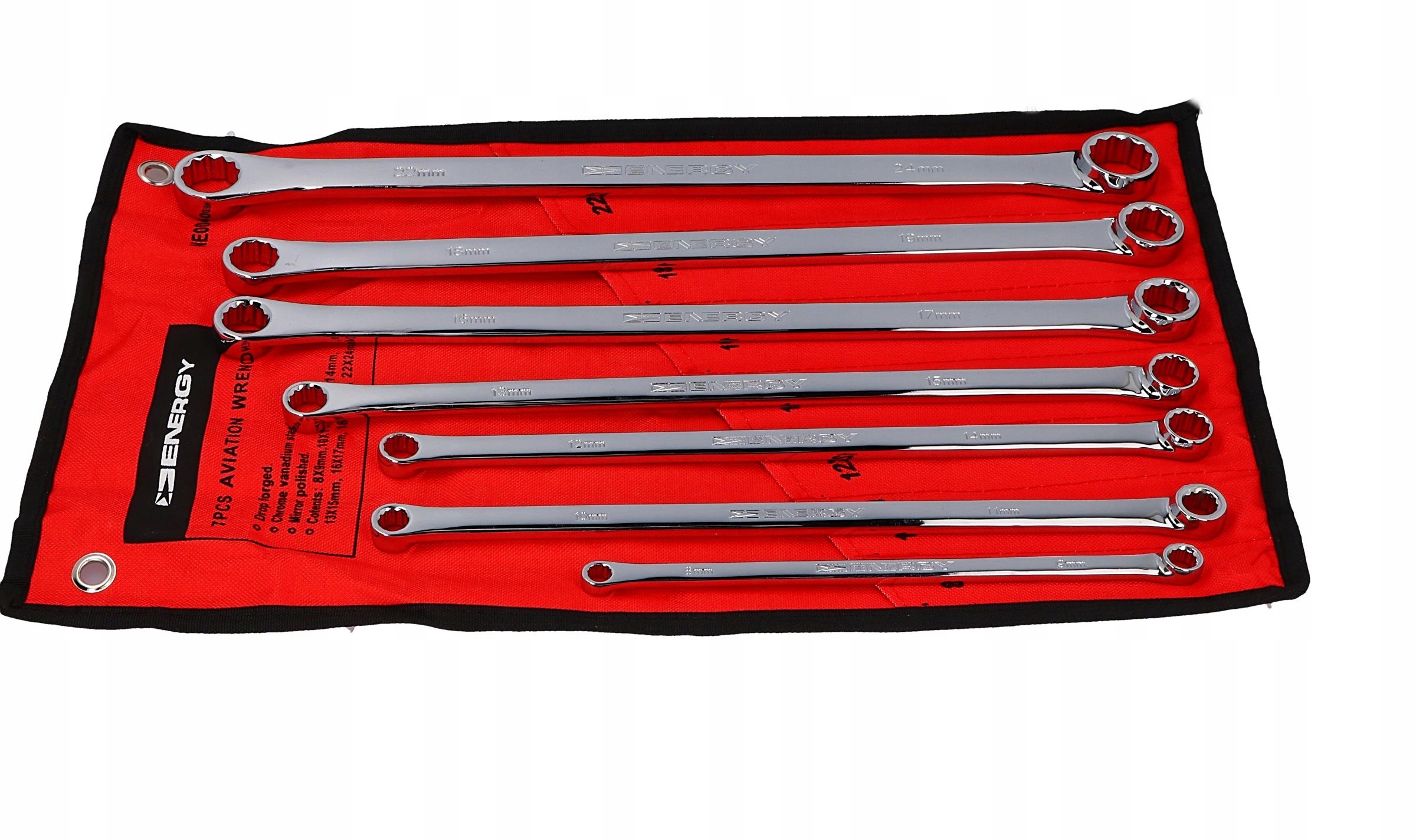 ENERGY ДЛИННЫЕ ГАЕЧНЫЕ КЛЮЧИ ДЛЯ НАТЯЖИТЕЛЕЙ 7 ШТ.